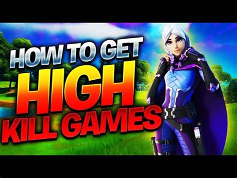 How To Get High Kill Games In Season 8 Fortnite YouTube