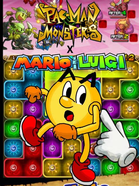 Pac Design 22 Pac Man Monsters X Mario And Luigi By Supermariomanuel On Deviantart