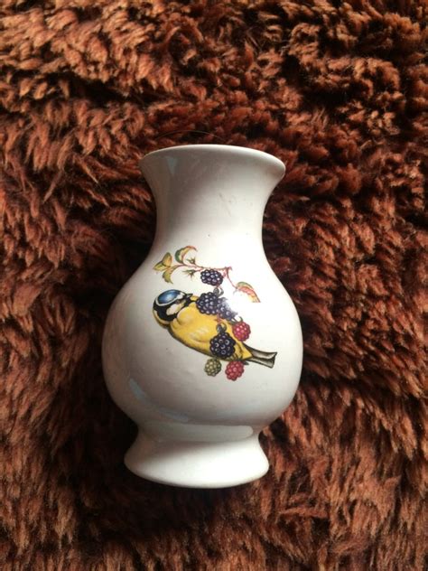 Pretty Szeiler Studio Pottery Vintage Small Vase Hummingbird Etsy