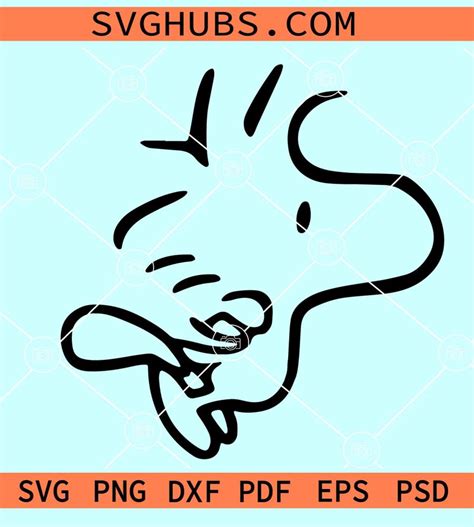 Woodstock Svg Bird Svg Yellow Bird Svg