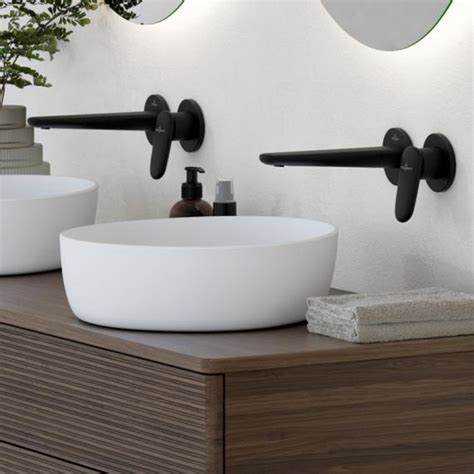 Villeroy & Boch Antao countertop basin with CeramicPlus, stone white ...
