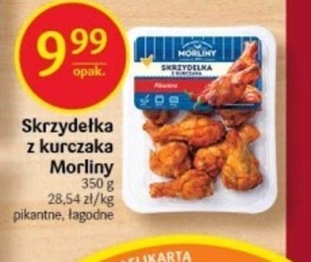 Skrzydełka z kurczaka Morliny promocja Delikatesy Centrum Ding pl