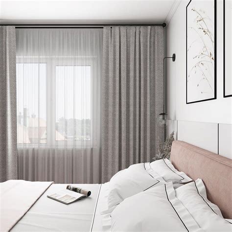 Серые шторы в интерьере: 44 фото гостиных, спален и кухонь | ivd.ru