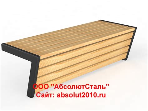 Виды скамеек: виды скамеек, варианты конструкции, основные элементы ...