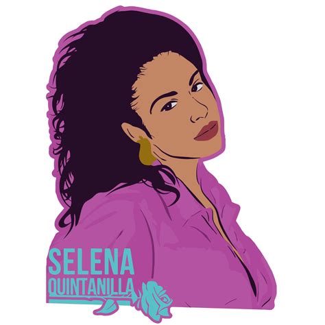 Selena Quintanilla Clipart Original Set 1 Etsy Selena Clip Art