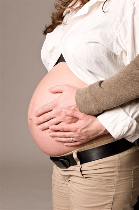 Pancia Delle Donne Incinte Fotografia Stock Immagine Di Incinto