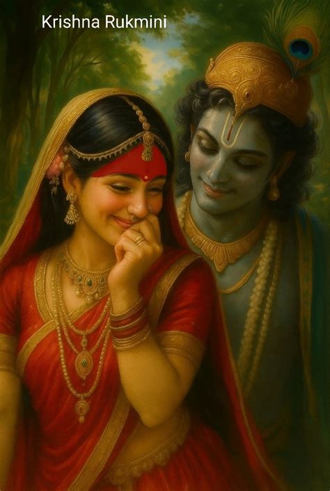 rukmini krishna cute couple drawings ap studio art indian goddess