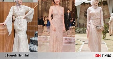 Style Kondangan Dengan Tema Warna Nude Pancarkan Keanggunan