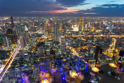 Mahanakhon Tower Getting High In Bangkok Travel Begins At 40