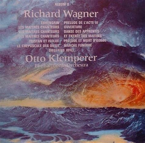 Disque 33 T Vinyle Richard Wagner Album II Otto Klemperer