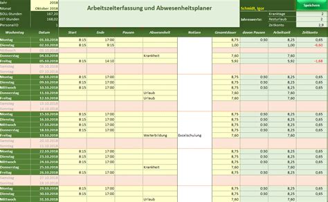 Arbeitszeiterfassung Exceldok