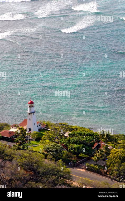 Diamond Head Lighthouse From Diamond Head Crater State Monument