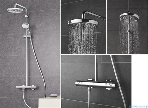 Grohe Tempesta Cosmopolitan 210 zestaw prysznicowy z termostatem ...