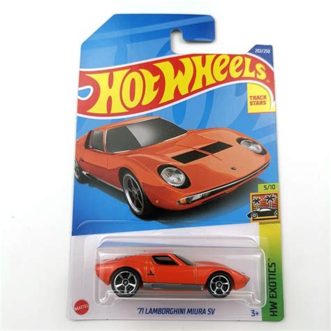 Машинка Hot Wheels compilation Car model LAMBORGHINI MIURA SV купить с доставкой по