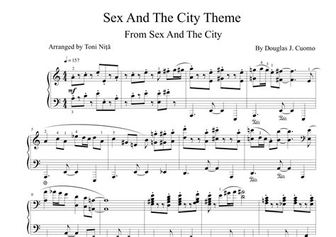 Sex And The City Theme Arr Toni Nita By Thomas Findlay Sheet Music For Piano Solo At Sheet