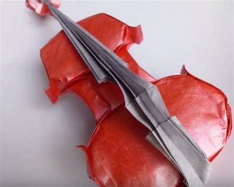 How To Make An Origami Violin Article The Strad