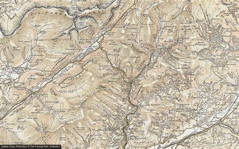 Corris Railway Map