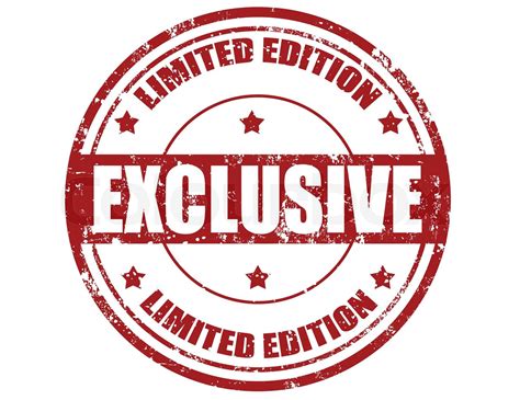 Exclusive- stempel | Stock vektor | Colourbox