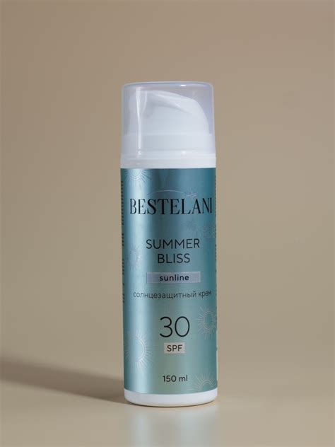BESTELANI Крем для загара на солнце 30 spf Summer Bliss, для тела ...