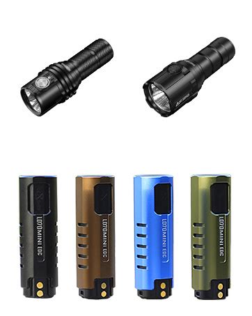 IMALENT MS03 EDC Torch 13000 Lumens LED Torch Rechargeable 3 Pcs CREE