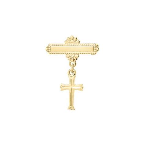 Baptism Pin In Gold Filled For Babys Christening Beadifulbaby