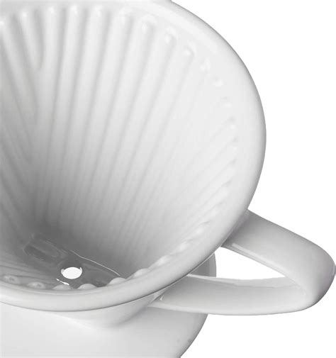 Cilio 2 Porcelain Coffee Filter Holder Pour Over The Seasoned Gourmet