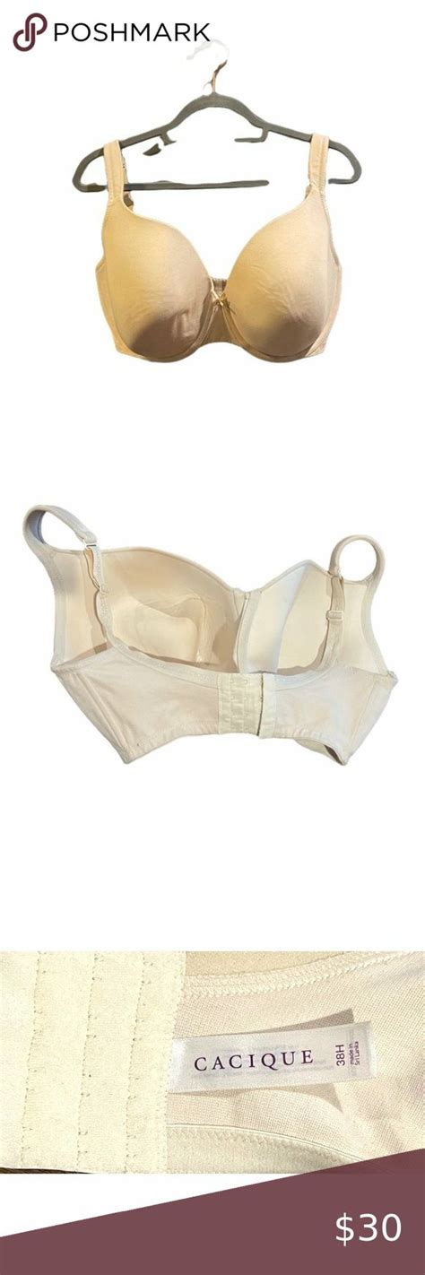 Cacique Nude Full Coverage Underwire Bra Size 38H Bra Sizes Underwire Bra Underwire