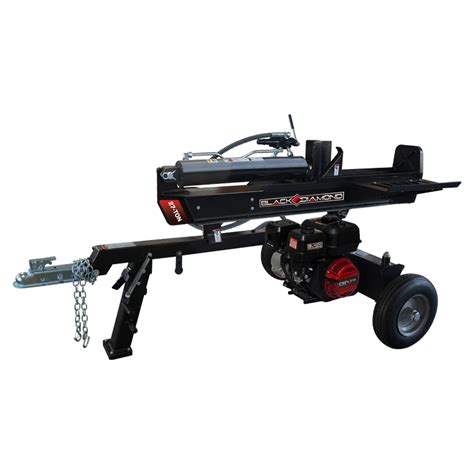 27 Ton Horizontal/Vertical Gas-Powered Log Splitter with FNA 208cc Engine – Black Diamond