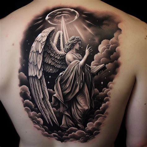 Biblically Accurate Angel Tattoo Capturing Divine Imagery In Ink