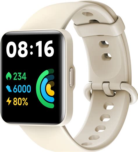 Foto Chytré hodinky Xiaomi Redmi Watch 2 Lite GL béžové - Zbozi.cz