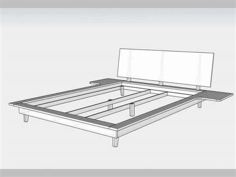 Чертежи кровати своими руками из фанеры - 80 фото
