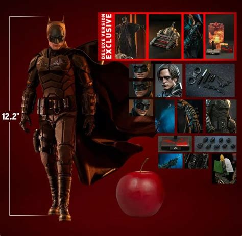 Hot Toys MMS The Batman Deluxe Version 新蝙蝠俠 豪華版 興趣及遊戲 玩具 遊戲類 Carousell