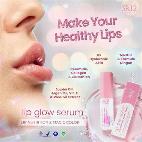 Jual LIP SERUM NUTRITION DAN MAGIC COLOUR SR12 Pelembab Bibir Pink