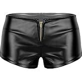 Easyforever Women S Shiny Metallic Rave Dance Disco Hot Pants Booty Shorts High Waist Slim