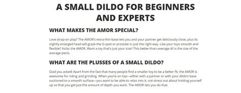 Fun Factory Amor Inches Silicone Dildo