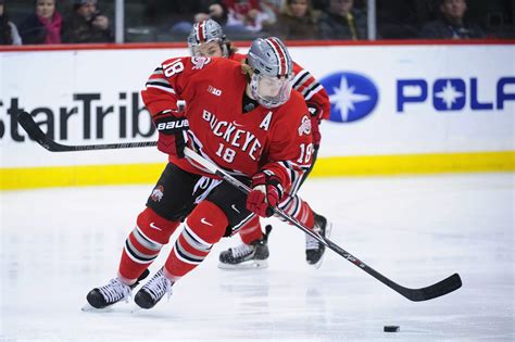 No. 17 Ohio State hockey defeats UConn, 5-4