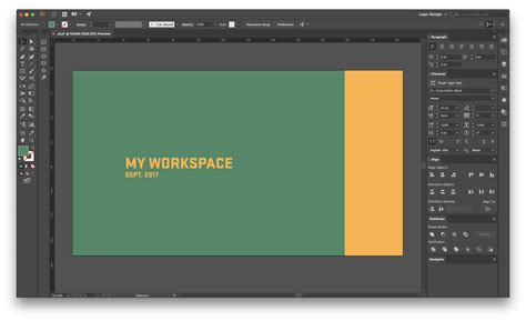 Here's my Adobe Illustrator general workspace. I wanted everything to