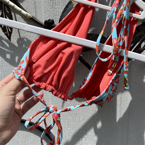 Tommy Bahama Coral Reef Bikini Worn Once Top Depop