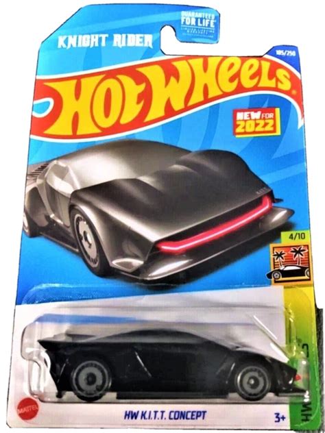 Hot Wheels Knight Rider Hw K I T T Kitt Concept Hw Exotics