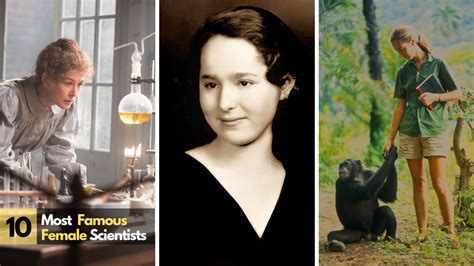 Top 10 Famous Women Scientists in History