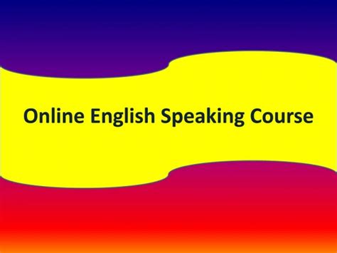 Ppt Speaking Course Online Free Fluent English Tally And Gst