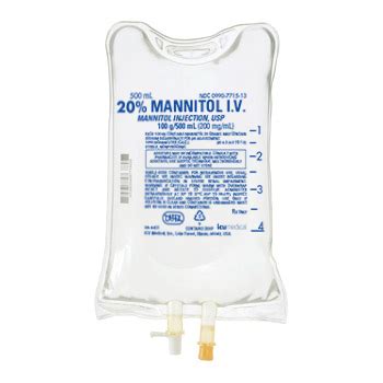 mannitol injection usp icu medical