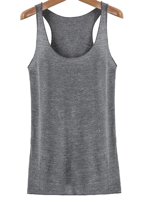Grey Tank Top Outfit at Phyllis Fetter blog