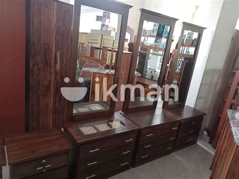 Teak Dressing Table With Cupboard Kottawa Ikman