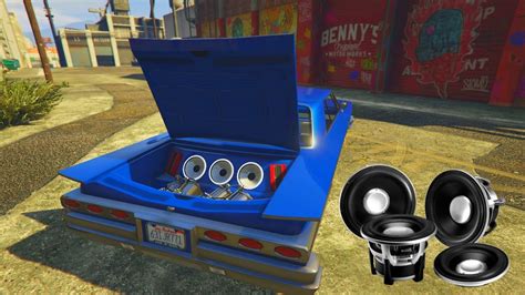 Gta 5 Online Xb1 How Far Do The Speakers Play Music Lowrider Dlc