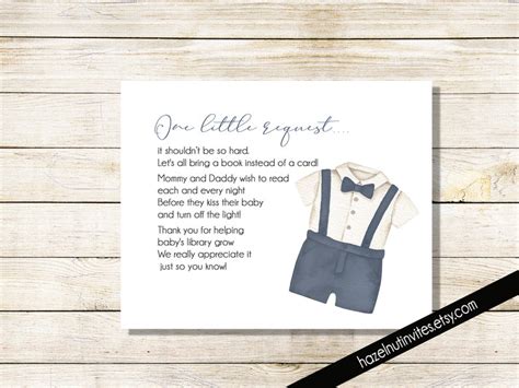 Baby Boy Onesie Shower Invitation Navy Blue Bow Tie Suspender Etsy