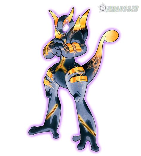 Mewtwo Official Art