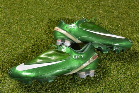 RONALDO CRISTIANO EURO 2008 MATCH WORN BOOTS *PORTUGAL / MANCHESTER ...