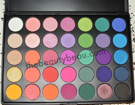 Morphe Brushes 35b Palette Review With Swatches