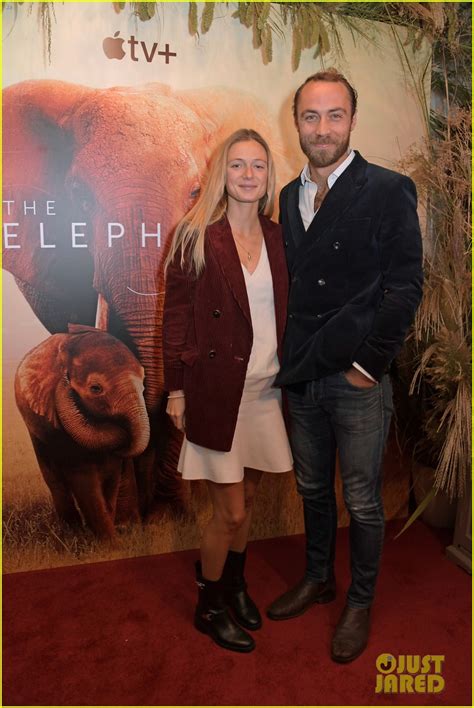 Photo James Middleton Alizee Thevenet Red Carpet Debut Engaged Couple